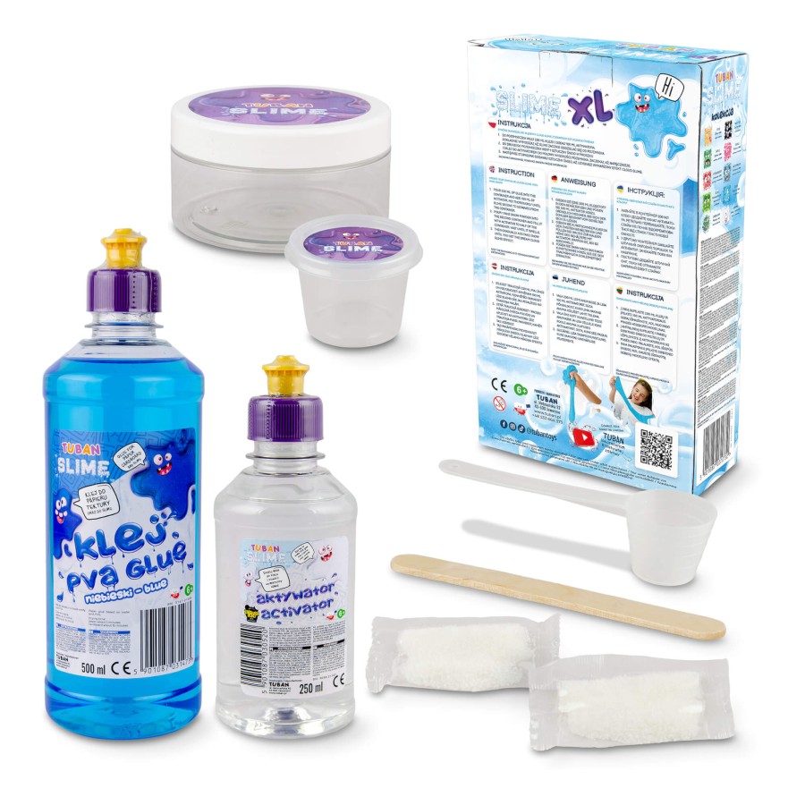 Zestaw DIY Slime - chmurka XL / Tuban