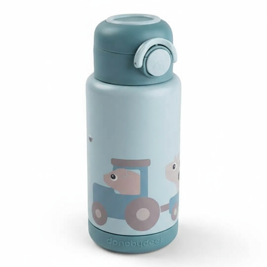 Butelka termiczna 340ml Tiny Farm Blue / Done by Deer