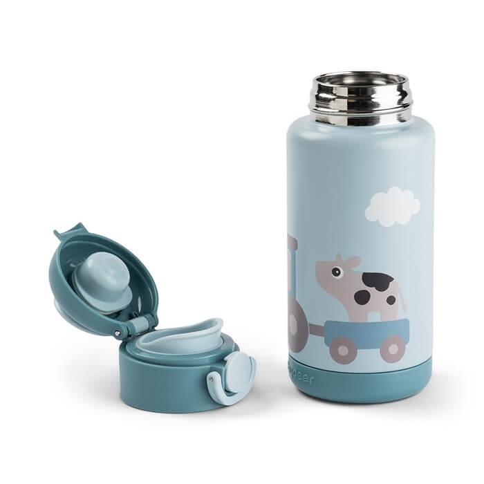 Butelka termiczna 340ml Tiny Farm Blue / Done by Deer