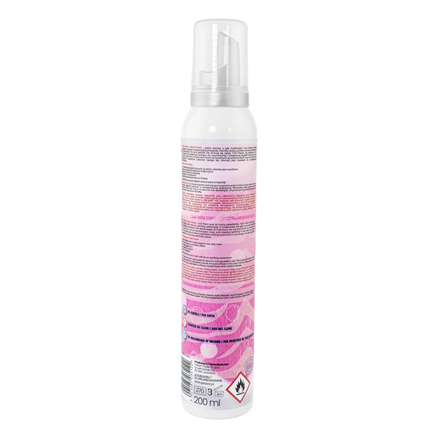 Tubi Pianka - różowa, 200 ml / Tuban