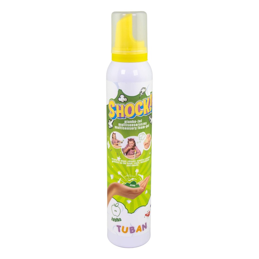 Shock! - multisensoryczny pianko-żel, jabłko, 200 ml / Tuban