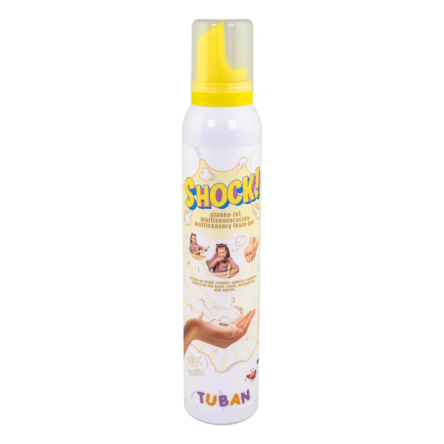 Shock! - multisensoryczny pianko-żel, wanilia, 200 ml / Tuban