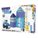 Klocki Magnetyczne Police Station 35 el. / Magna-Tiles
