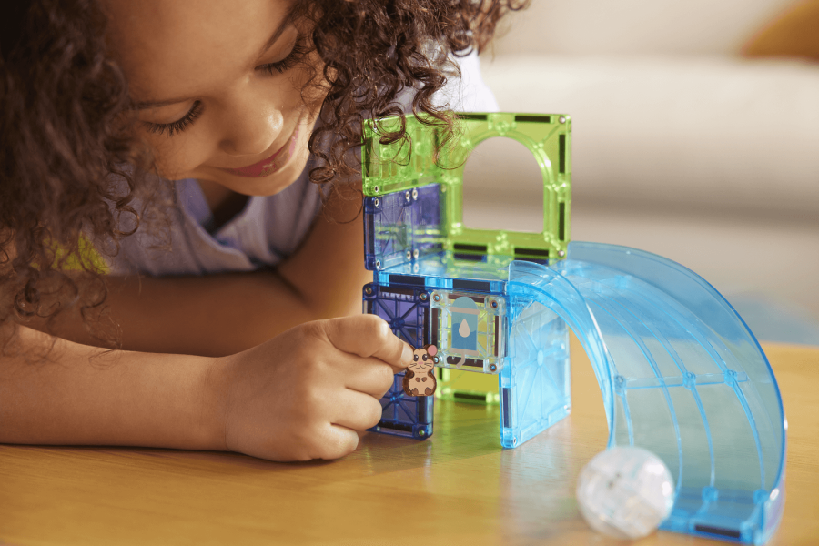 Klocki Magnetyczne Hamster Ball 13 el. / Magna-Tiles