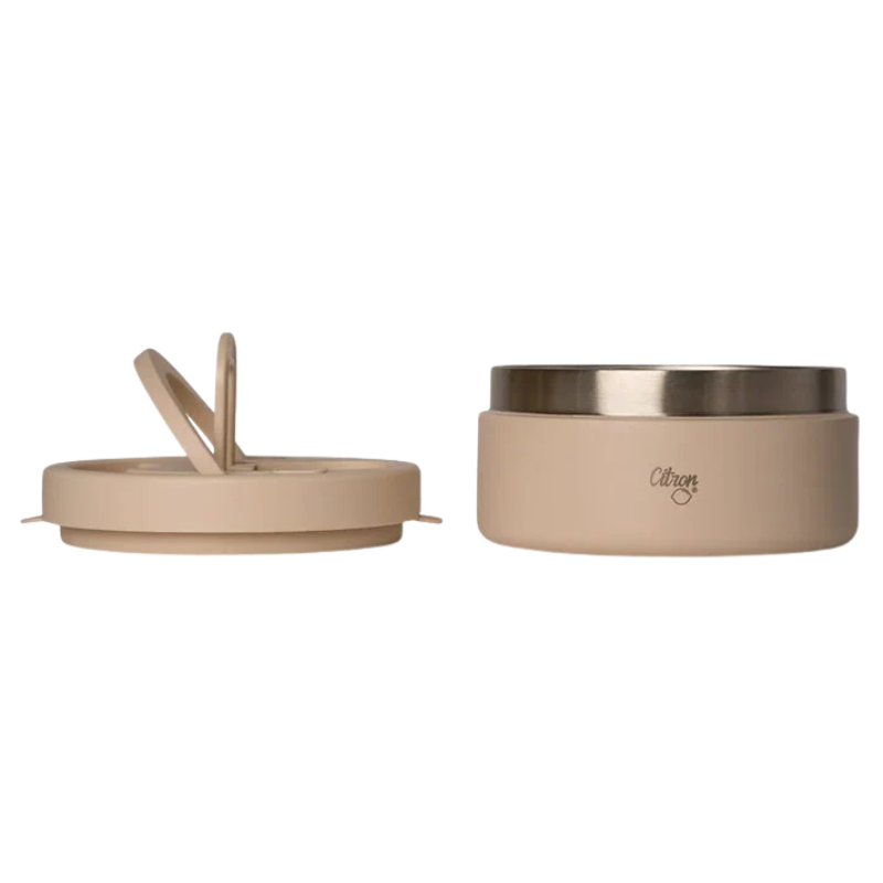 Termos Obiadowy 400ml - Beige / Citron