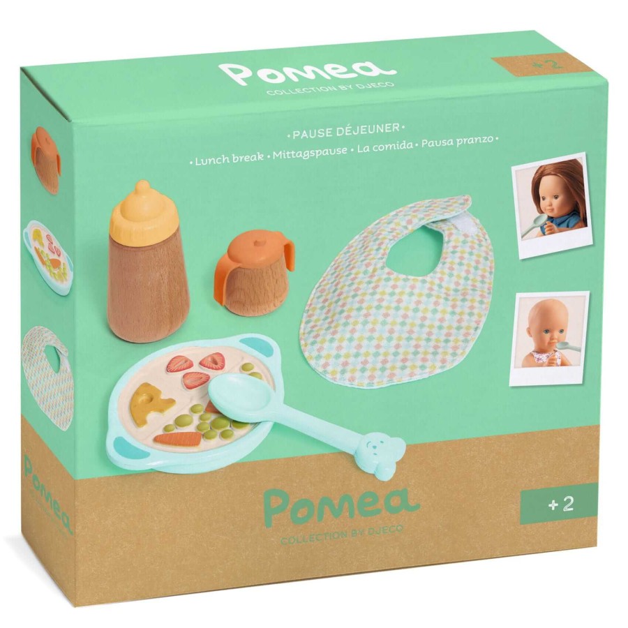 Zestaw lunchowy dla lalek POMEA / Djeco