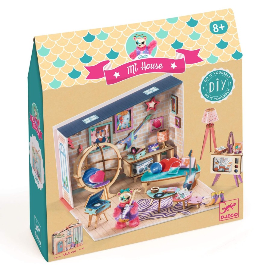 Zrób to sam MI HOUSE - mini domek STELLA / Djeco