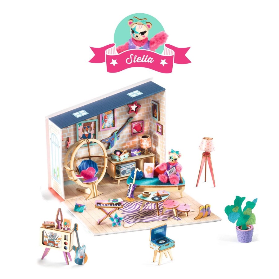 Zrób to sam MI HOUSE - mini domek STELLA / Djeco
