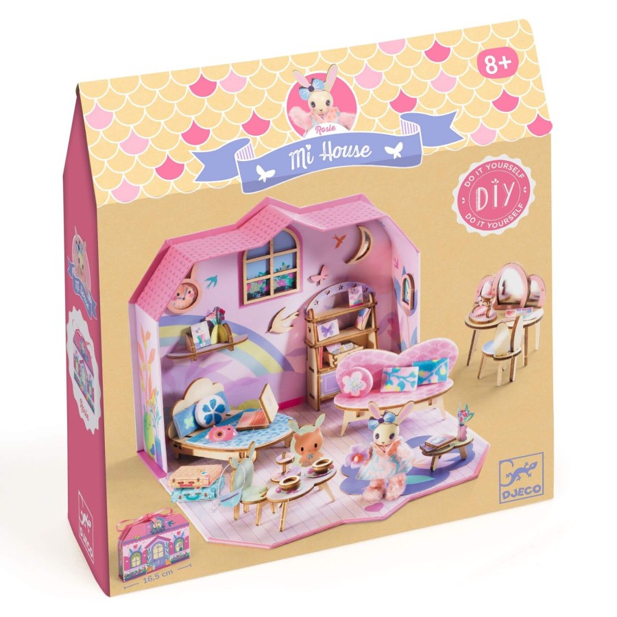 Zrób to sam MI HOUSE - mini domek ROSIE / Djeco