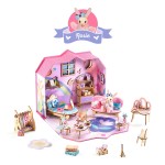 Zrób to sam MI HOUSE - mini domek ROSIE / Djeco