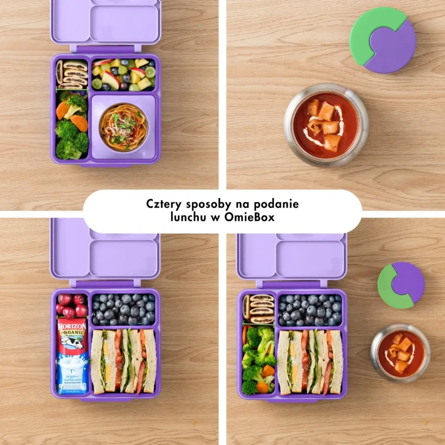 OMIE OMIEBOX lunch box z termosem, Poppy Orange / OMIE
