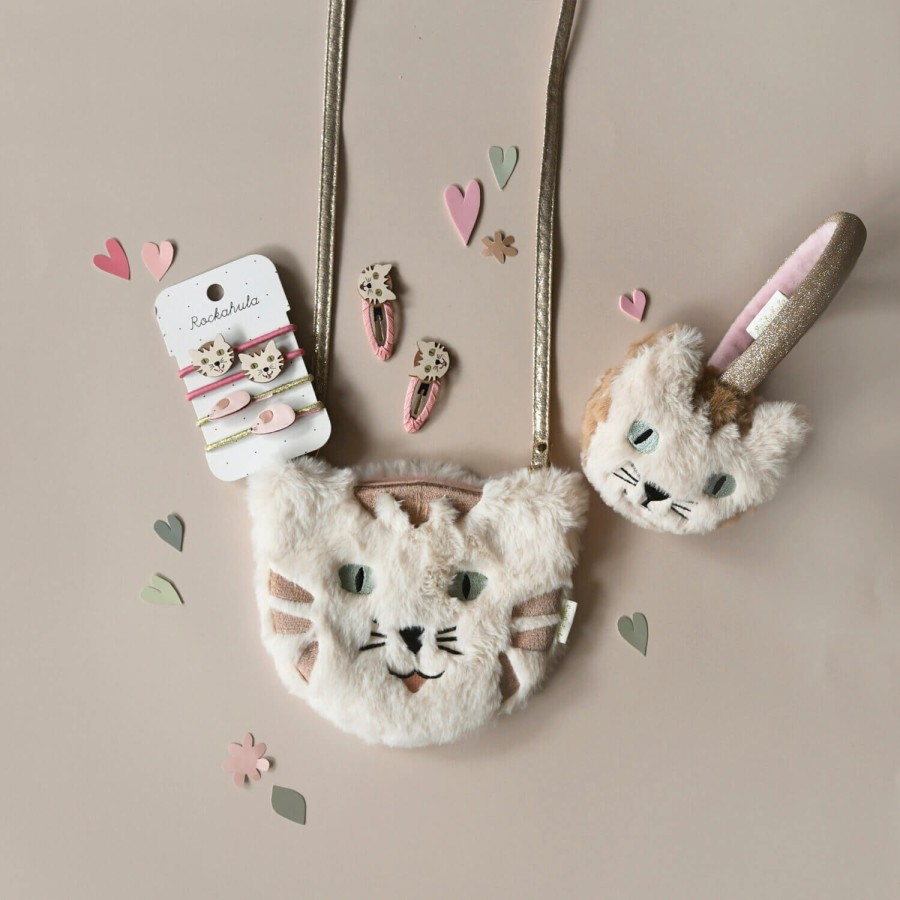 Gumki do włosów Tabby Cat and Mouse / Rockahula Kids