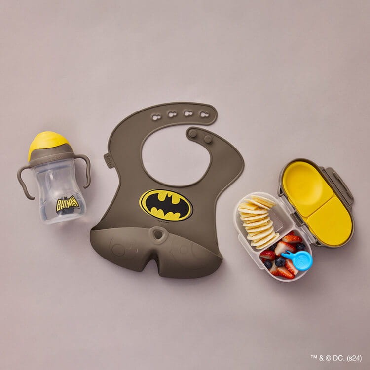 Śliniak z otwartą kieszonką Batman / b.box
