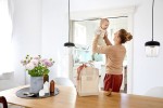 Plecak dla mam kwadratowy z akcesoriami Vividal Backpack humus / Lassig