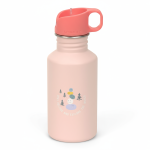 Bidon ze stali nierdzewnej z ustnikiem i uchwytem 500 ml Sunny Explorer rose&pink / Lassig