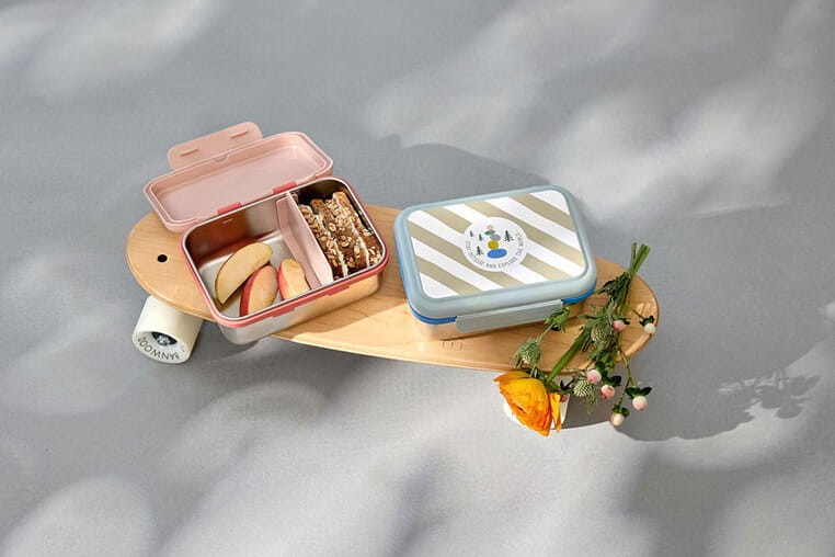 Lunchbox ze stali nierdzewnej Sunny Explorer rose & pink / Lassig