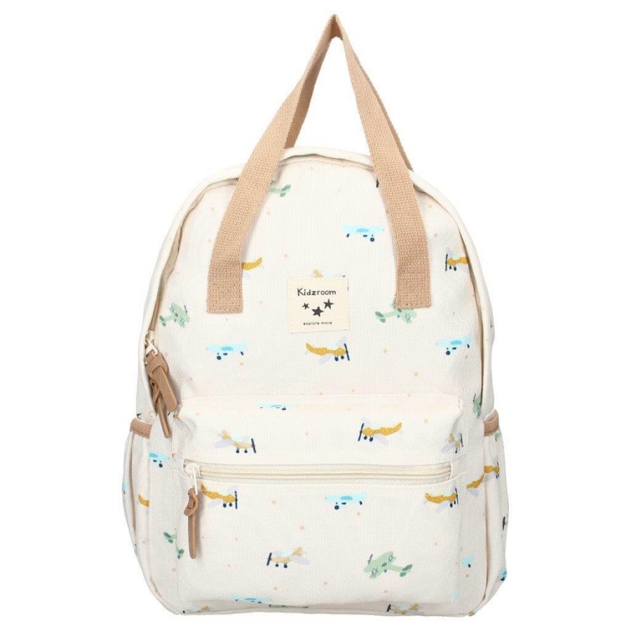 Plecak dla dzieci L Small Aeroplane Beige / KIDZROOM