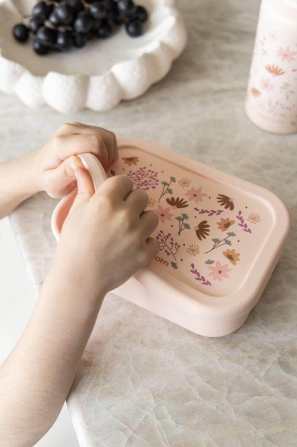 Lunchbox pojemnik silikonowy Memories Flower / KIDZROOM