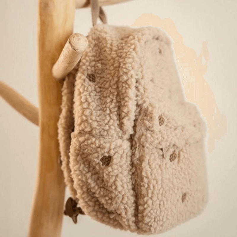  Plecak Teddy Taupe Forest Friends / Little Dutch