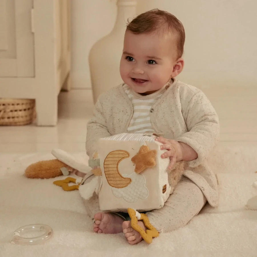 Kostka aktywizująca Newborn Naturals / Little Dutch