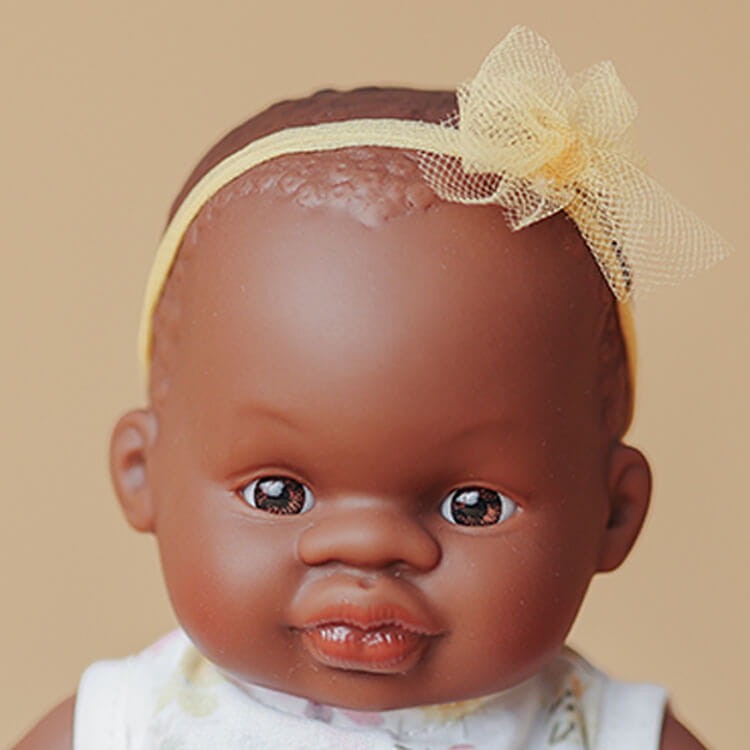 Lalka dziewczynka Afrykanka 21cm My Friends & Me / Miniland Doll
