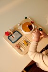 Drewniana tablica sensoryczna Magnus - sandy multi mix / Liewood