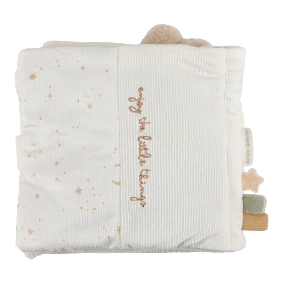 Duża książeczka sensoryczna Newborn Naturals / Little Dutch 