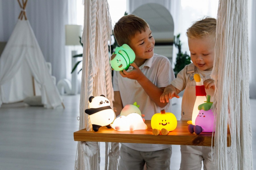 Silikonowa Lampka nocna GIO Pumpkin / innoGIO