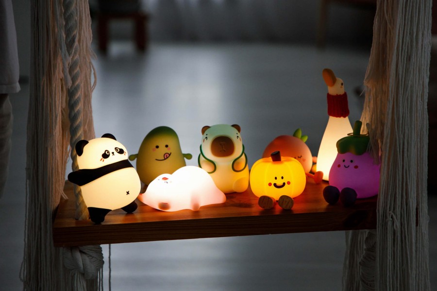 Silikonowa Lampka nocna GIO Pumpkin / innoGIO