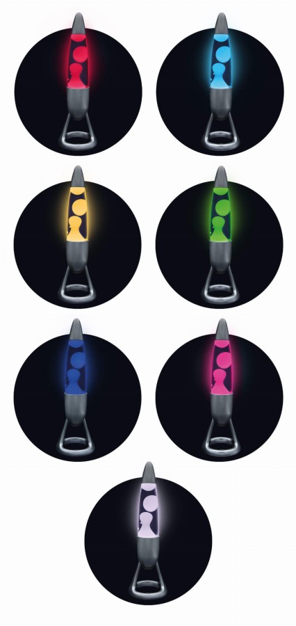 Bezpieczna lampa magmowa 7 kolorów / Buki