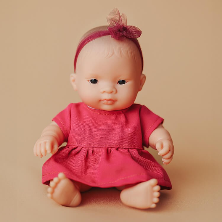 Lalka dziewczynka Azjatka My Friends & Me, 21cm / Miniland Doll
