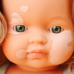 Lalka dziewczynka Europejka Ciemny Blond Bielactwo My Friends & Me, 38cm / Miniland Doll