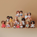 Lalka dziewczynka Europejka Ciemny Blond Bielactwo My Friends & Me, 38cm / Miniland Doll