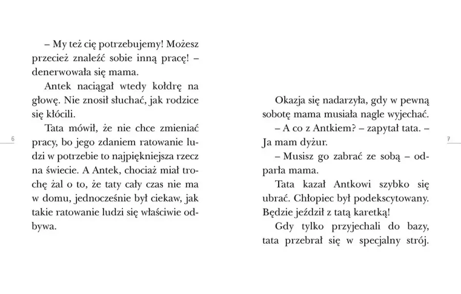 Karetka mojego taty. Poziom 3. Czytam sobie / HarperKids