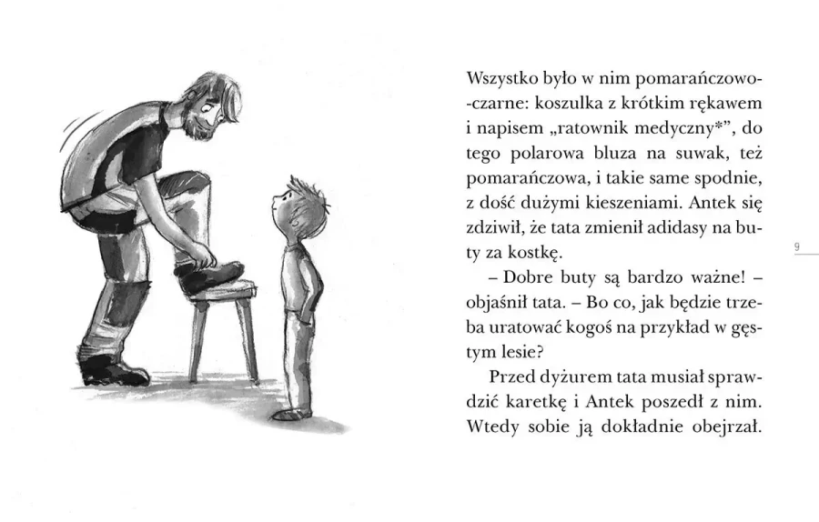Karetka mojego taty. Poziom 3. Czytam sobie / HarperKids