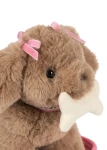 Piesek w torebce - pink check / Konges slojd