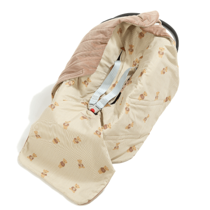 Kocyk do fotelika samochodowego MULTI - BABY BEAR / La Millou