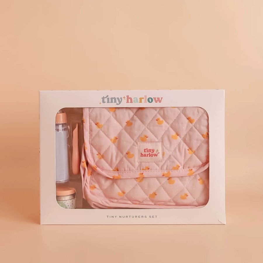 Torba z akcesoriami dla lalek Pink Ducky / Tiny Harlow