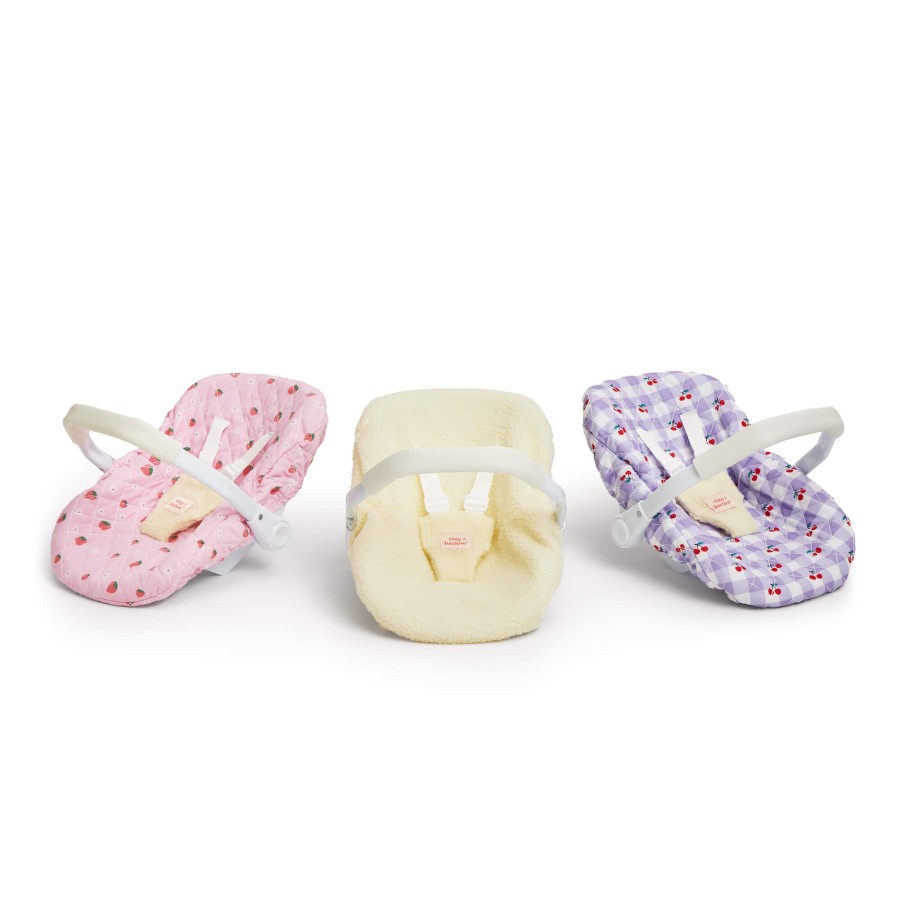 Fotelik samochodowy dla lalki Lilac Cherry / Tiny Harlow