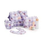 Torba z akcesoriami dla lalek Lilac Daisy / Tiny Harlow