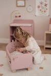 Drewniane łóżeczko dla lalek z pościelą FSC / Little Dutch