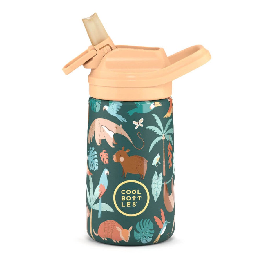 Butelka termiczna Kiddies - Rainforest Refuge, 350 ml / Cool Bottles