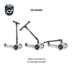 Highwaykick 3 LED Hulajnoga składana ze świecącymi kółkami 3+ Forest / Scootandride