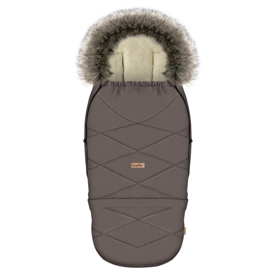 Regulowany śpiwór z torbą GrowUP Nordico 0-36m taupe / Zaffiro
