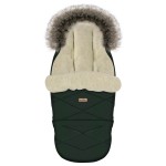 Regulowany śpiwór z torbą GrowUP Nordico 0-36m bottle green / Zaffiro