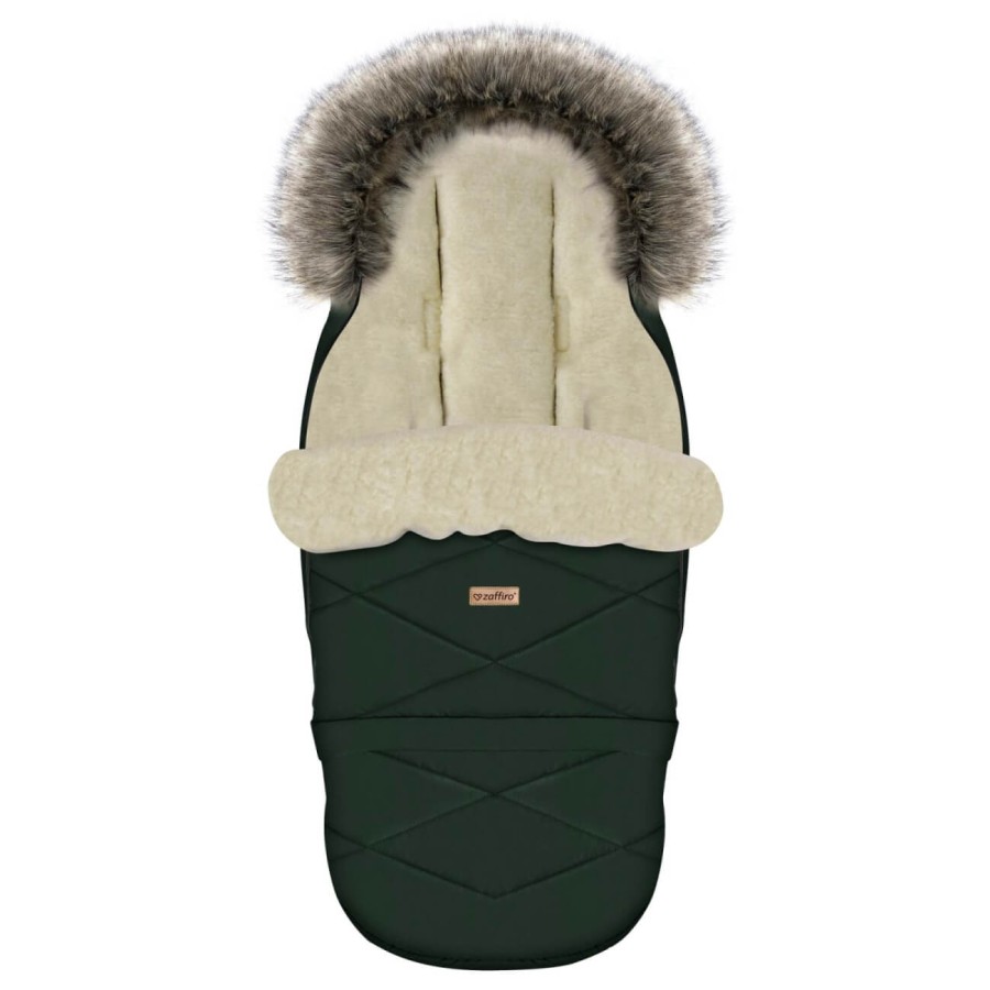 Regulowany śpiwór z torbą GrowUP Nordico 0-36m bottle green / Zaffiro