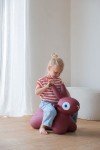 Skoczek Hoppi Bunny - Burgundy / QUUT