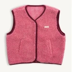 Kamizelka merino dla dorosłych - dusty pink / Happymess