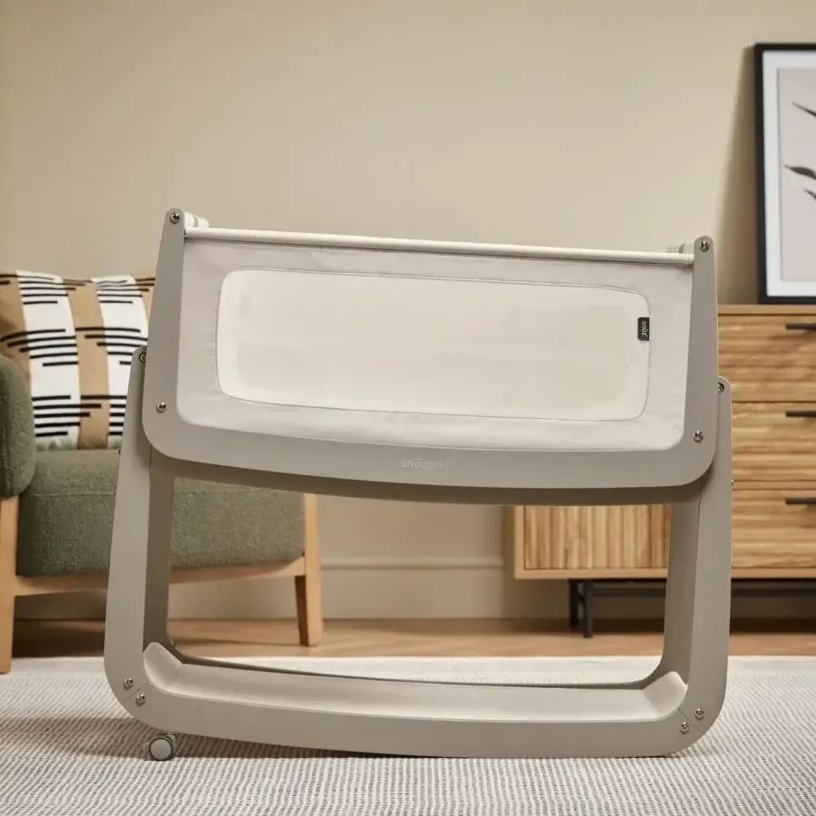 Wielofunkcyjne łóżeczko dostawne SnuzPod5 - pebble / Snuz