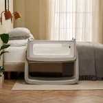 Wielofunkcyjne łóżeczko dostawne SnuzPod5 - pebble / Snuz
